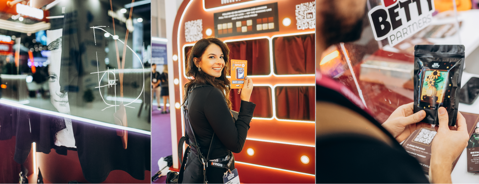 Big Betty Partners booth experience