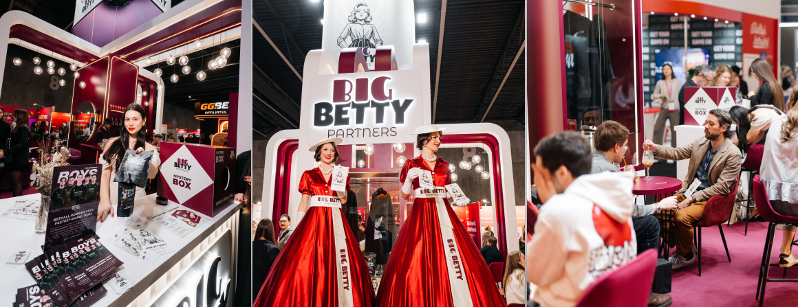 Big Betty stand at iGB Affiliate 2026