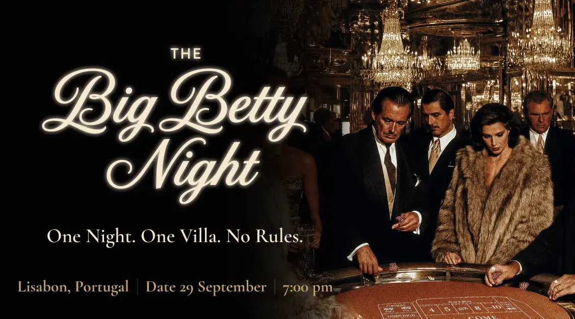 Registration Is Open: The Big Betty Night — a private party in Lisbon during SBC week.